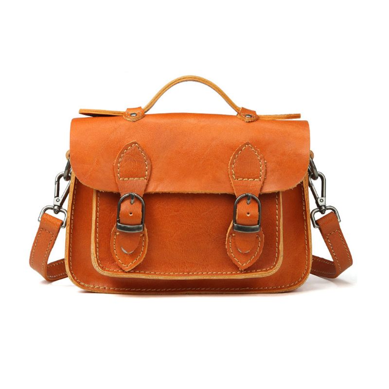 Divat Alkalmi Kézitáskák Női Crossbody Válltáska Első Rétegű Bőr Felső Marhabőr