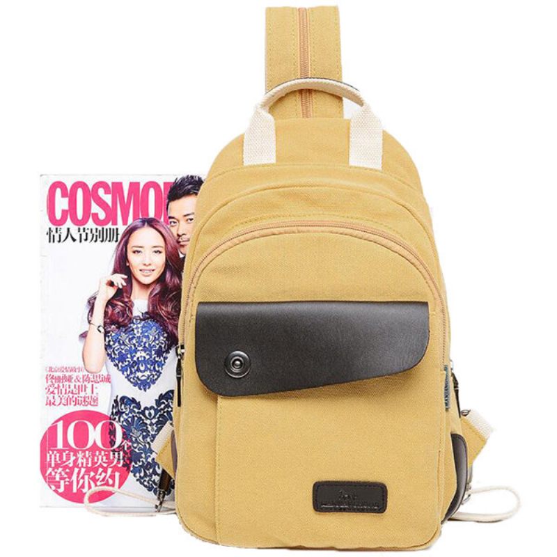 Vászon Patchwork Női Melltáskák Sport Crossbody Táskák