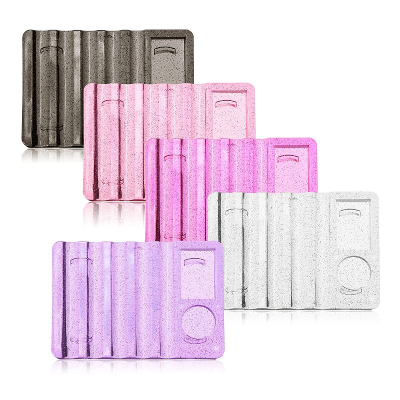 5 Grooves Nail Art Ecset Szárító Tartó Műanyag Állvány Akril Uv Gél Toll