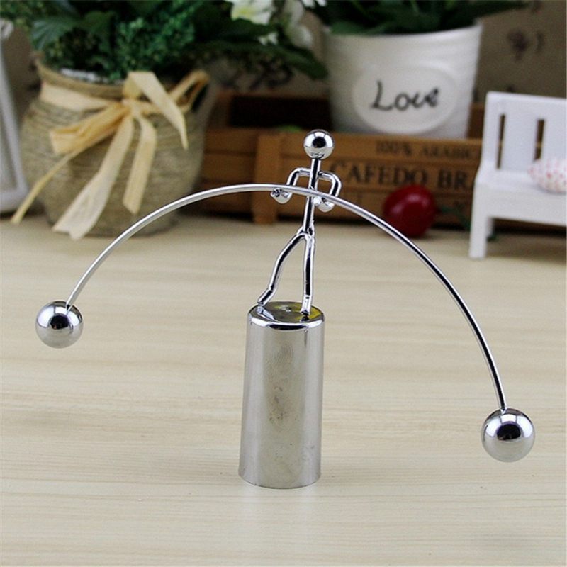 Új Newton's Cradle Balance Balls Fizika Klasszikus Tudományos Mini Szórakoztató Asztali Játék