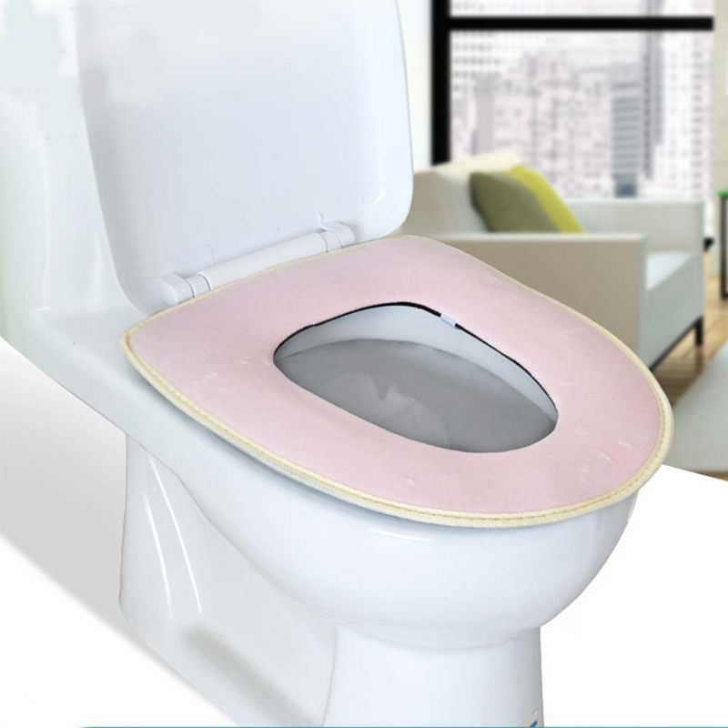 Fürdőszoba Melegítő Wc Mosható Sima Üléshuzat Párnák Four Seasons Univerzálishoz
