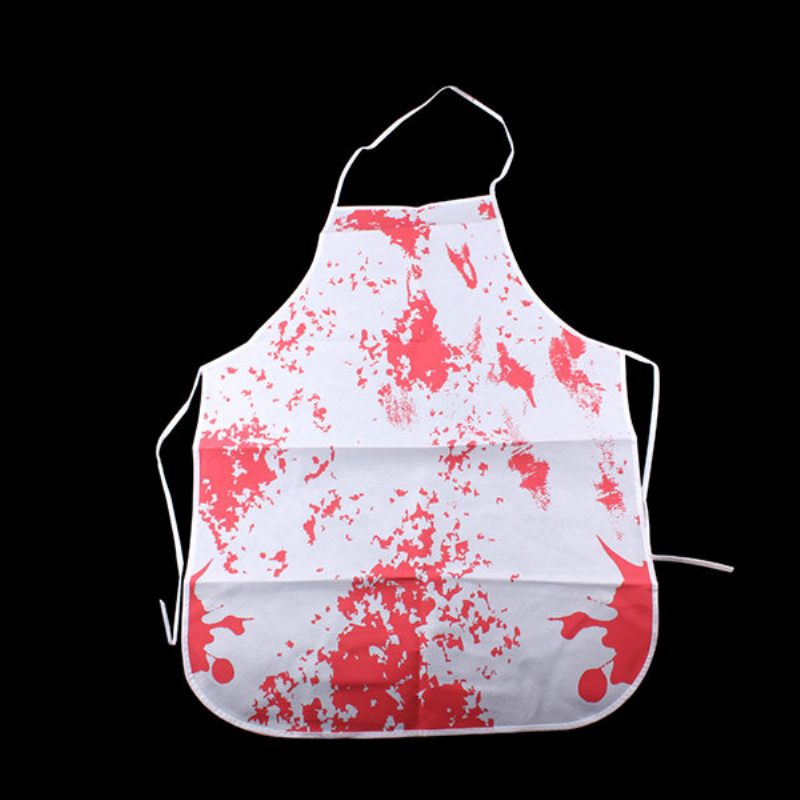 Halloween Blood Kötények Felnőtt Véres Mészáros Szerepjáték Indian Kötény Horror Öltöztetős