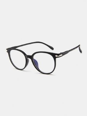 Uniszex Átlátszó Lapos Tükör Nagy Keretű Retro Szemüvegek Színátmenetes Többszínű