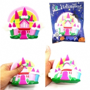 Chameleon Squishy Halloween Castle Lassan Emelkedő Játék 16x11x4cm Eredeti Csomagolással