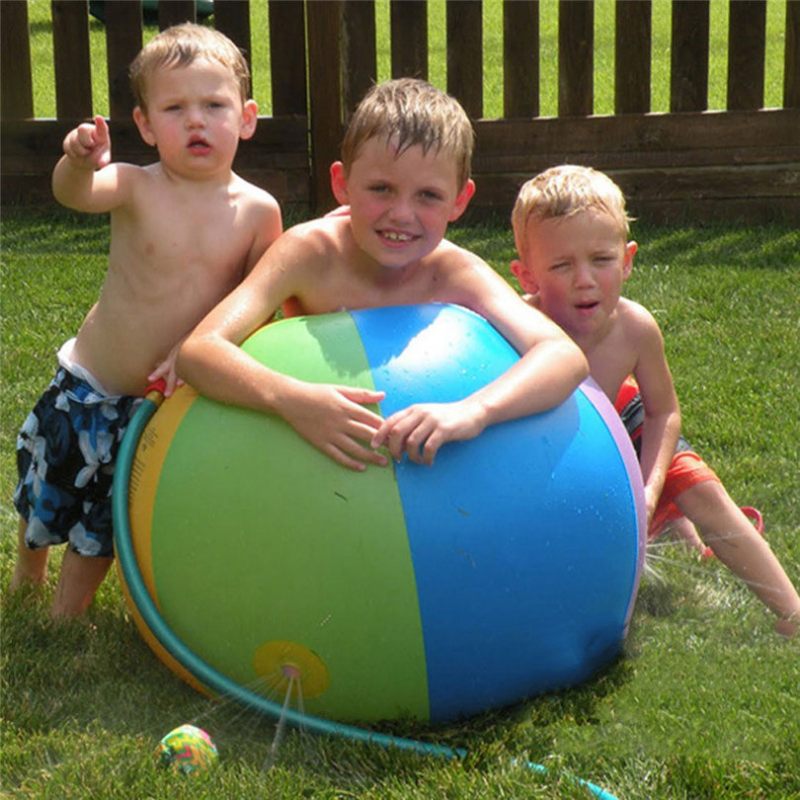 Nyári Gyermek Szabadtéri Úszás Beach Ball Felfújható Labda Szökőkút