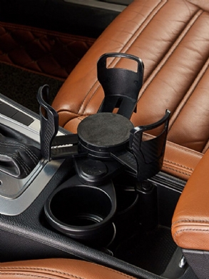 1 Db 2 Az 1-ben Járműre Szerelhető Csúszásmentes Állítható Tágulható Pohártartó 360 Fokban Forgatható Vízitalos Autós Szervező Többfunkciós Dual Houder Auto Tartozék