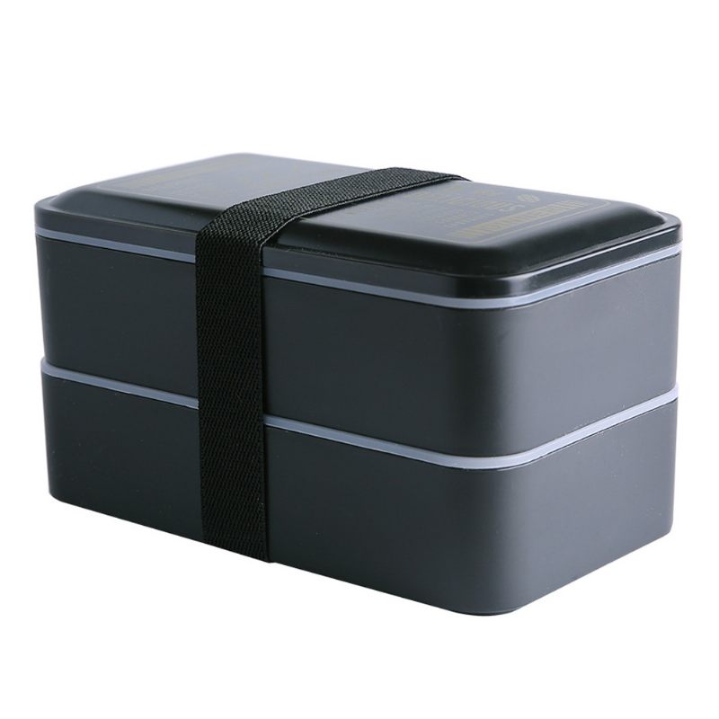 Kétrétegű Ebédlődoboz Ingázóknak Diákoknak Mikrohullámú Tűzhely Fűtés Bento Box Nagy Méretű