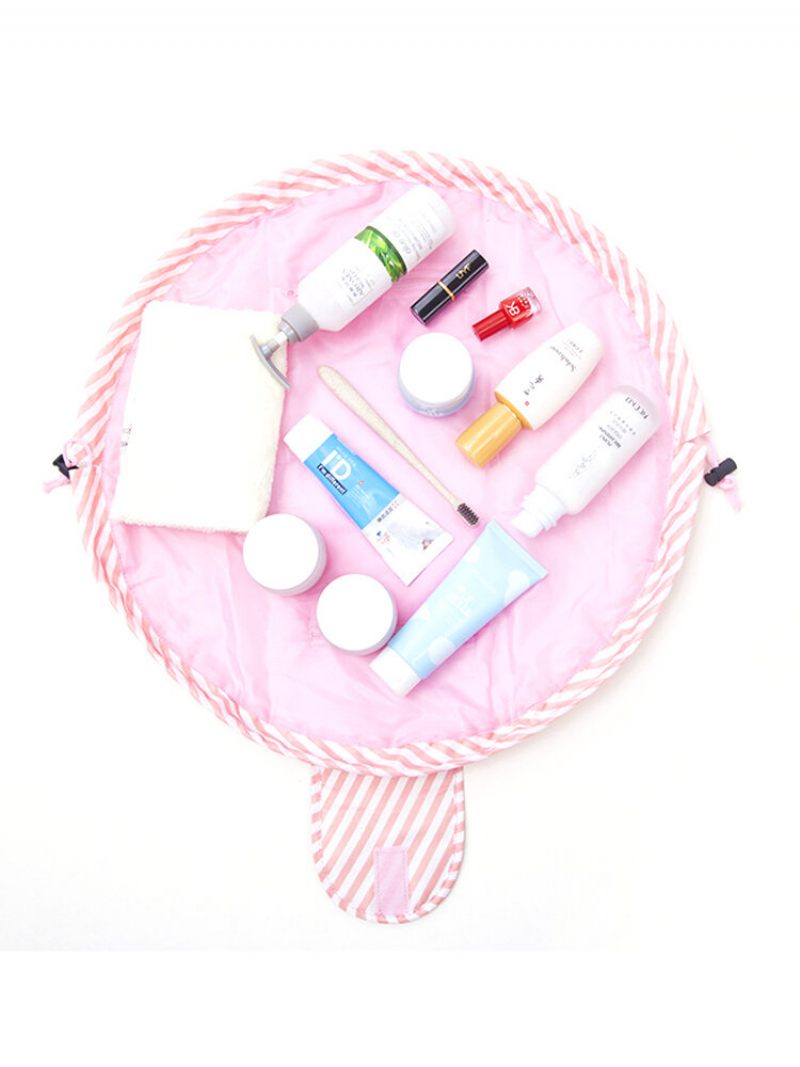 Quick Pack Nagy Kapacitású Kozmetikai Táska Lazy Makeup Hordozható Vízálló Utazótáska