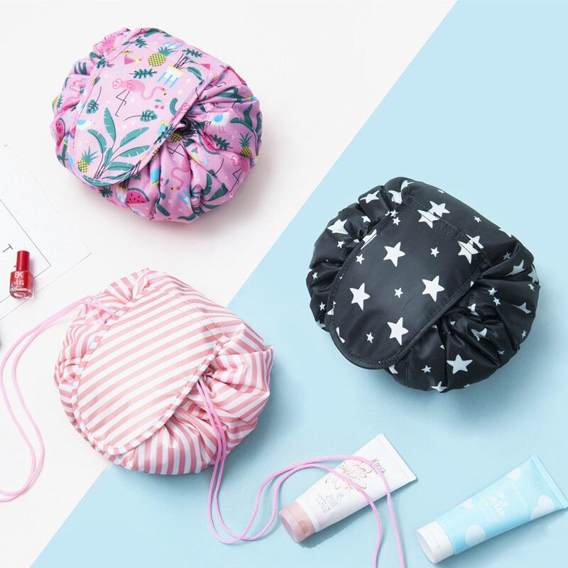 Quick Pack Nagy Kapacitású Kozmetikai Táska Lazy Makeup Hordozható Vízálló Utazótáska