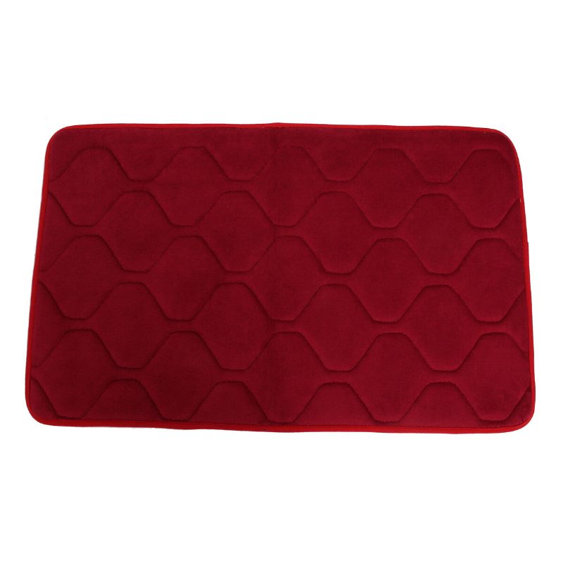 80x50 cm Nedvszívó Csúszásgátló Memóriahab Szőnyeg Fürdőszőnyeg Coral Velvet Chronic Rebound Padlószőnyeg