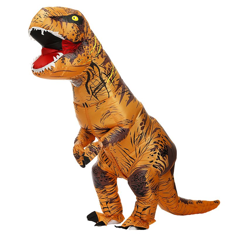 Forró T Rex Felfújható Dinoszaurusz Jelmez Buli Cosplay Fancy Mascot Anime Halloween Felnőtt Gyerekeknek Dino Rajzfilm