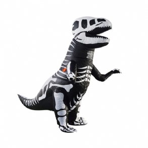 Tyrannosaurus Felfújható Öltöny Halloween-napi Teljesítmény Vízálló Tartós Séta Dinoszaurusz Nyomás Ruha Jelmez