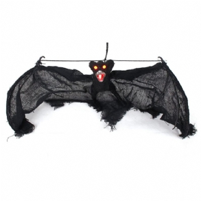 Világító Spider Ghost Zsinórjáték Halloween-i Szórakozásra Szimulált Halloween Denevér Húr Dekoratív Játékszer Szimuláció Knickknack