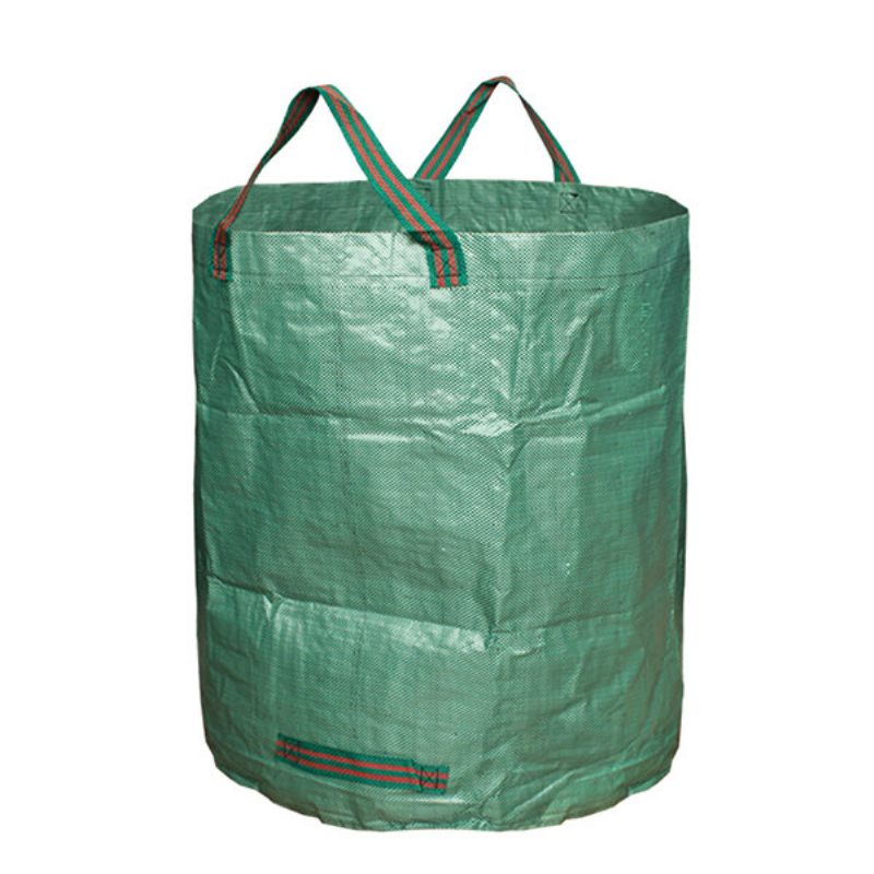 3 Db 72 Gallon Kerti Leveles Zsák Gyom Fű Konténer Újrafelhasználható Udvari Szerszám Tároló Szennyes Szemetes